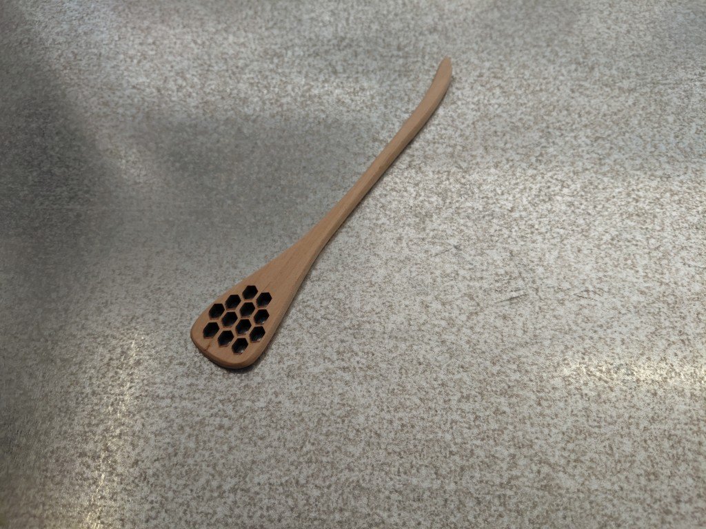 ملعقة عسل عيون سداسية